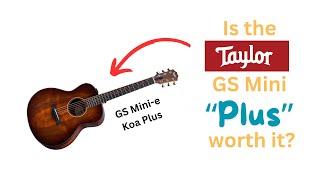 Taylor GS Mini-e Koa Plus review | best travel guitar