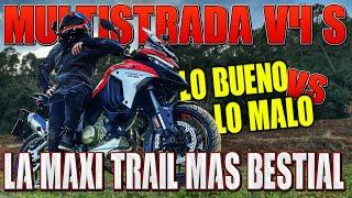 DUCATI MULTISTRADA V4 S !!! LA MOTO MAXI TRAIL MAS POTENTE Y BESTAL DEL 2021