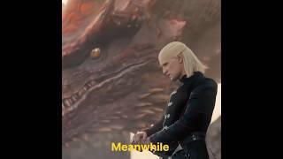 End of Aemond aura || Aemond against four dragons #houseofthedragon #aemondtargaryen #shorts