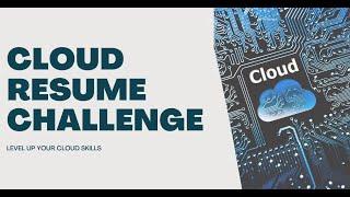 Level Up Your Cloud Skills with the Cloud Resume Challenge - Azure, AWS, Google Cloud