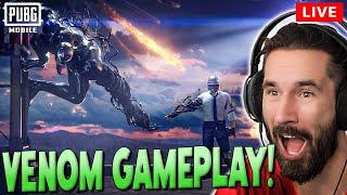 HARD Squad Gameplay With Venom Powers! Amazing Wins  PUBG MOBILE