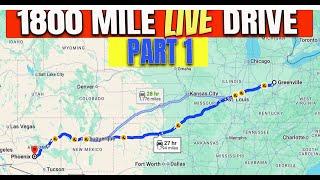 Tall Man's Cruise Adventures is live! DRIVING DRIVING DRIVING