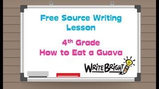 Source Writing Guided Lesson Elementary 4th grade FSA Core Knowledge Write Bright