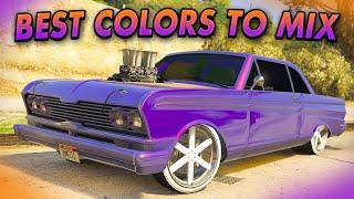 *CLEAN* Color Combos You Should Put on Your Cars in GTA Online! (Best Paint Job Colors)