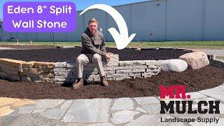 Eden 8" Split Wall Stone - Retaining Walls at Mr. Mulch Landscape Supply