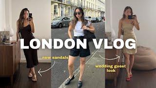 New Summer Sandals & Bag, Notting Hill Market & GRWM for a Wedding (vlog)