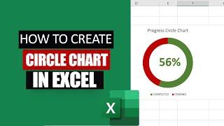 How to make a circle chart in excel