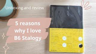 5 reasons why I love B6 Stalogy notebook | Unboxing and review