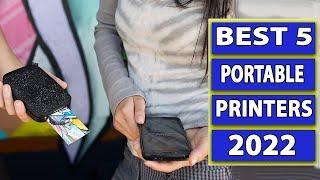 5 Best Portable Printers in 2022[Portable Printers Reviews]