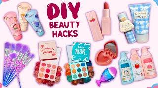 16 DIY - BEAUTY HACKS AT HOME - MAKEUP TRICKS and BEAUTY HACKS