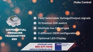 Relative and Differential Pressure Transmitter Type 699