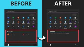 How To Hide Recently Added Apps In Windows 11’s Recommended Start Menu