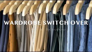 MY FALL & WINTER WARDROBE SWITCH 2024 | WARDROBE ORGANIZATION | SWEDIARY