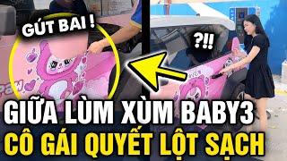 Giữa lùm xùm BABY THREE có hình GIỐNG ĐƯỜNG LƯỠI BÒ, cô gái trẻ có hành động ĐÁNG KHEN | Tin 3 Phút