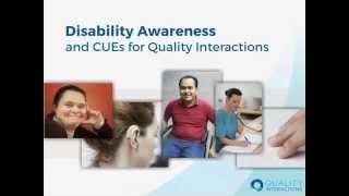 Course Demo: Disability Awareness & CUEs for Quality Interactions