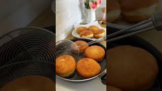 Berliner donut🫶Tarifi yoruma ekliyorum #kolaytarifler #donuts #berliner #tarif #viral #keşfet