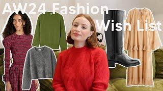 My Autumn/Winter 2024 Fashion Wish List | Luxe Pieces & Style Inspiration