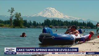 Lake Tapps spring water levels low