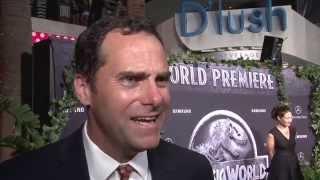 Jurassic World: Andy Buckley Exclusive Premiere Interview | ScreenSlam