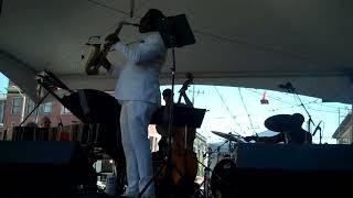 Brad Leali sax band at Fillmore Jazz Festival 2024