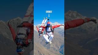 Champion Greg Crozier - 10.000th Skydive 🪂 in EVEREST - NEPAL ️ #everest #skydiving #extremesports