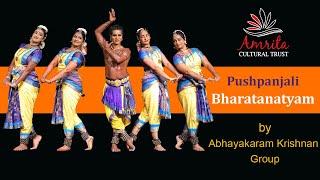 Pushpanjali - Bharatanatyam Dance | Indian Classical Dance | Amrita Cultural Trust