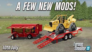 Farming Simulator 22!! 12 NEW MODS plus UPDATES! | PS5 (Review) (From) 10th July 24.