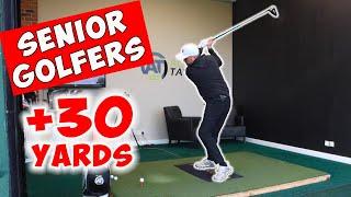 Senior Golfers Can Add +30 Yards To Their Driver