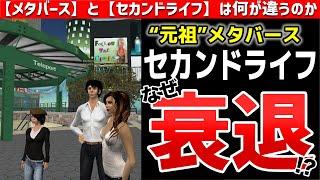 【Second Life】早すぎたメタバース!? セカンドライフとメタバースの違いとは【ゆっくり解説】