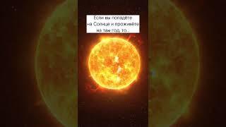 Жуткий факт о Солнце #космос #астрономия #планета #звезда #солнце #вселенная #земля #факты
