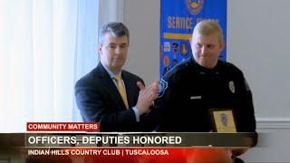 WVUA 23 News Report on the Tuscaloosa Exchange Club’s Law Enforcement Officer of the Year Awards