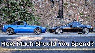 High vs Low Budget Mazda NC Miata - Head to Head Review!