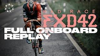 RAD RACE Fixed42 World Championships Full Onboard Race Replay from the perspective of the winner