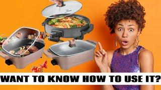Electric Multipurpose Cooking Pot... Learn more about how to use this ELECTRIC COOKER