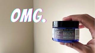 So I tried Delta-8 gummies for the first time… | Bottle & Tree Delta-8 Gummies Blue Raspberry Review