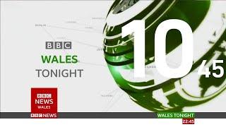 BBC News at 10 closing + Wales Tonight intro (MOCK)