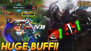 UNEXPECTED DARIUS BUFF | RIOT JUST MADE HIM BECOME BROKEN!! | WILDRIFT