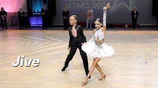 Jive. Junior-1 La (Open) - Kinezis Stars 2024 (Minsk) sport ballroom dancing