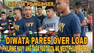 WOW MGA PHILIPINE NAVY NAPASUGOD KAY DIWATA ANG TAGA PANTANGOL NG WEST PHIL.SEA.