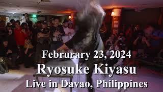 [Highlight] February 23, 2024 @RyosukeKiyasu snare drum solo show in Davao, Philippines