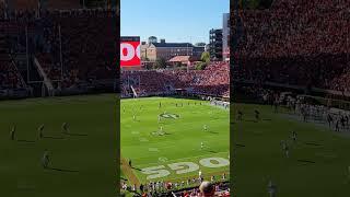 Opening kickoff at UGA! #godawgs #georgia #collegefootball