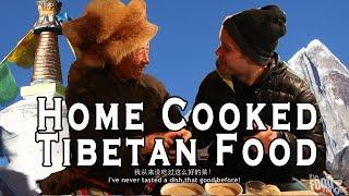 Amazing Tibetan Food Feast - Eating In A Tibetan Home!