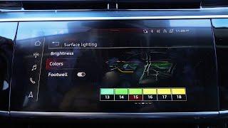 How To Turn On Interior Ambient Lighting On An Audi | With Angel