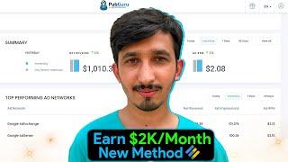 Earn $2k/Month by Monetizemore ADx New Method 