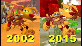 Evolution of Ty the tasmanian tiger games  2002-2015