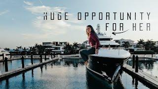 Yacht Owner Gives Stewardess a Huge Opportunity | Yacht Arience