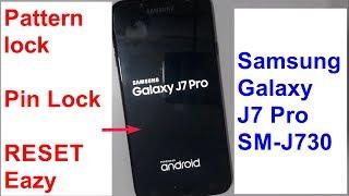 Samsung Galaxy J7 Pro SM J730GM  Hard Reset phone lock Pattern Lock eazy work