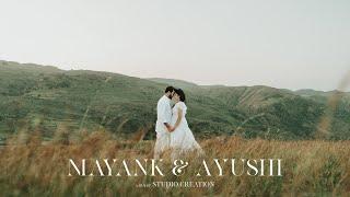 Mayank & Ayushi | 4k Pre-Wedding Teaser 2023 | Studio Creation | Udaipur