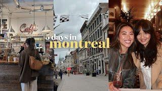 MONTREAL TRAVEL VLOG: girls trip, cutest cafes + best bagel ever? 