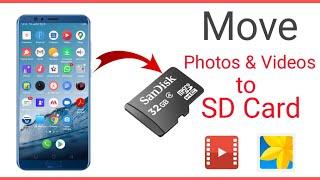 How to transfer photos and videos from internal storage to SD card |